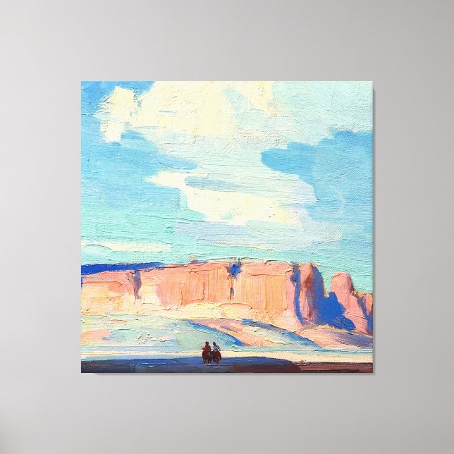 Arizona Clouds av Edgar Payne Canvastryck (Framsida)