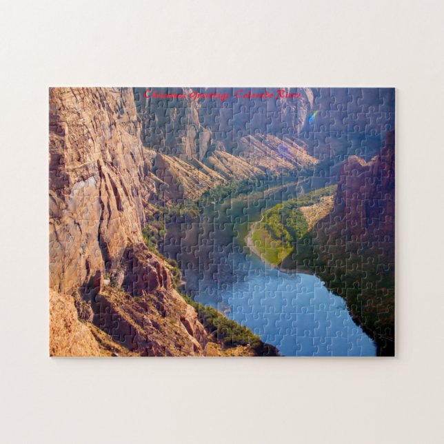 Arizona Colorado River.God jul Pussel (Horisontell)