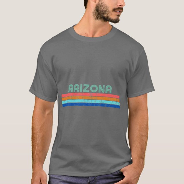 Arizona Coola Retro T Shirt (Framsida)