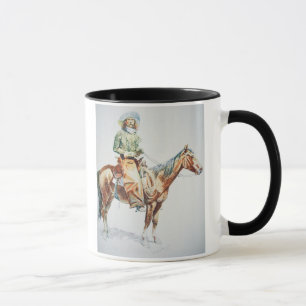 Arizona Cowboy, 1901 (crayonen på papper) Mugg