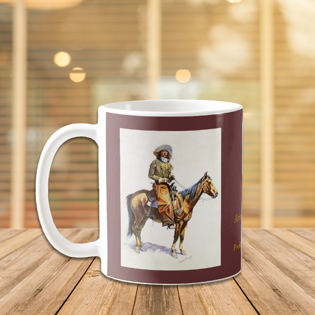 Arizona Cowboy Remington Fine Art Mugg (Skapare uppladdad)