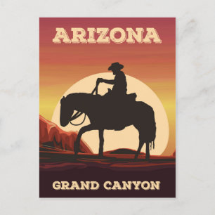 Arizona Cowboy Vykort