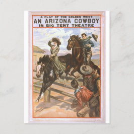 Arizona Cowboyvykort Vykort