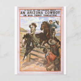Arizona Cowboyvykort Vykort