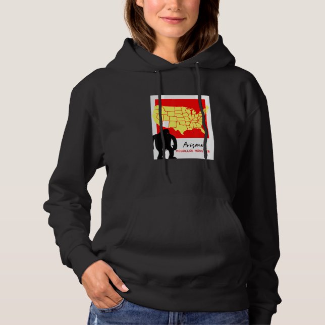 Arizona Cryptid Home of the Mogollon Monster T Shirt (Framsida)