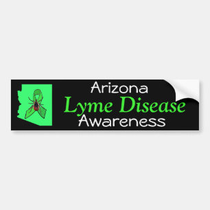 Arizona-dekal för Lyme-sjukdomsmedvetenhet Bildekal