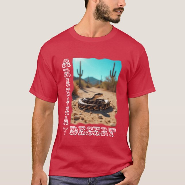 ARIZONA DESERT 9966FF T SHIRT (Framsida)