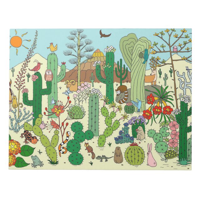 Arizona Desert Anteckningsblock (Framsida)