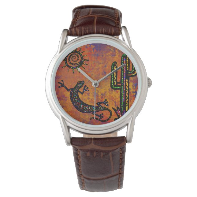 Arizona Desert Art Armbandsur (Framsida)