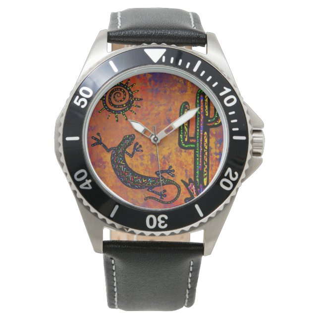Arizona Desert Art Armbandsur (Framsida)