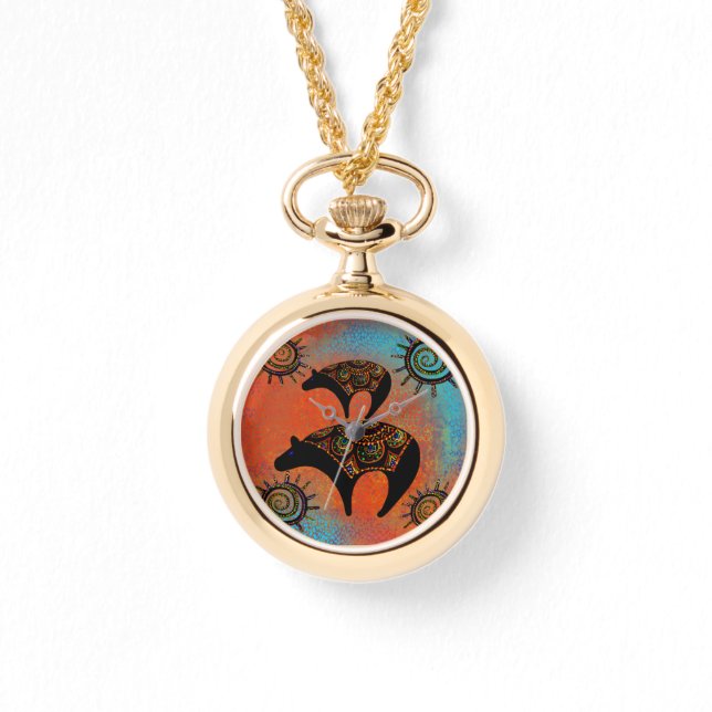 Arizona Desert Art Armbandsur (Framsida)