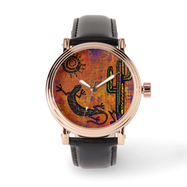 Arizona Desert Art Armbandsur (Framsida)