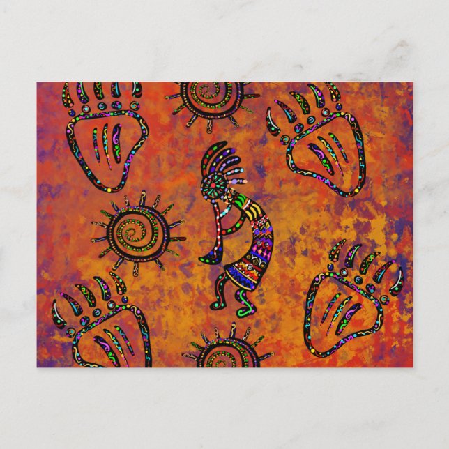 Arizona Desert Art Vykort (Framsida)