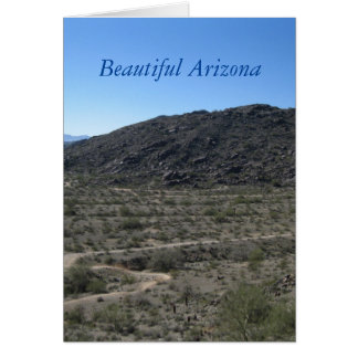 Arizona Desert Beauty Hälsningskort