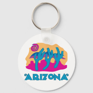 Arizona Desert Blue Nyckelring