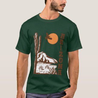 Arizona Desert Cactus T Shirt