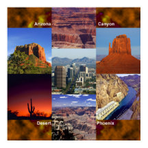 Arizona Desert Collage