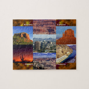 Arizona Desert Collage Pussel