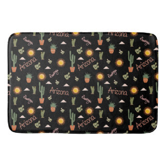Arizona Desert Dreaming Cactus Sun Shower Curtain Badrumsmatta