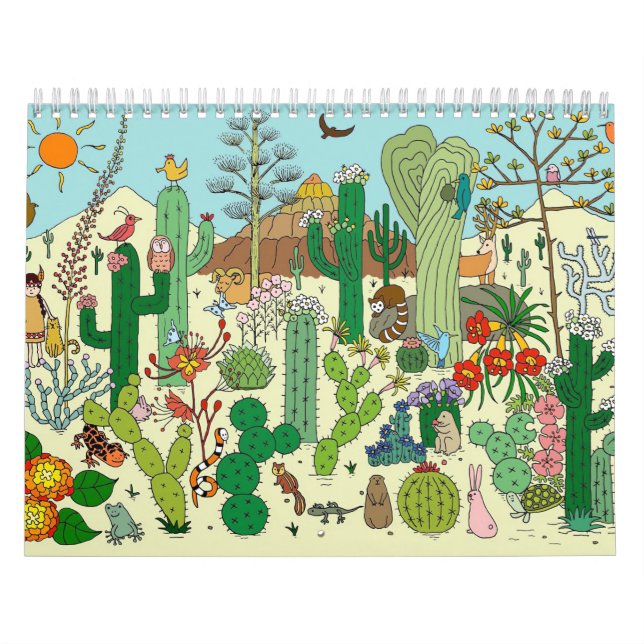 Arizona Desert Kalender (Omslag)