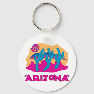 Arizona Desert Rosa Nyckelring