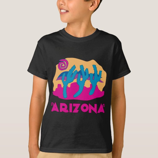 Arizona Desert Rosa Tee (Framsida)