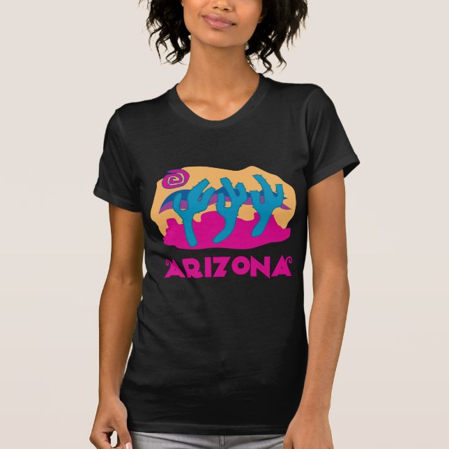 Arizona Desert Rosa Tee (Framsida)