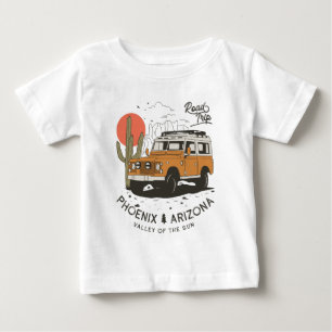 Arizona Desert Sunset Road Resa Cactus Phoenix T Shirt