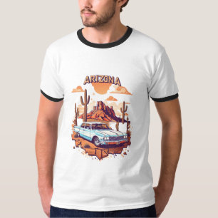 Arizona Desert Vibes Vintage T-Shirt Design för Bi