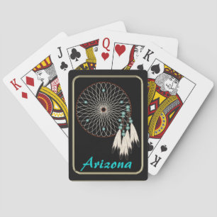 Arizona Dream Catcher Mandala uppspelningskort Spel Kort