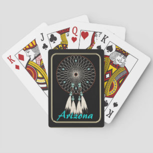 Arizona Dream Catcher Mandala uppspelningskort Spel Kort