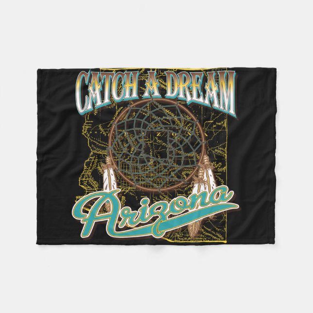 Arizona Dreamfångare Fleecefilt (Framsidan (Horisontell))