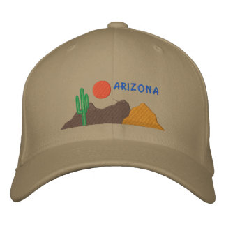 Arizona Embroiderade Hat Broderad Keps