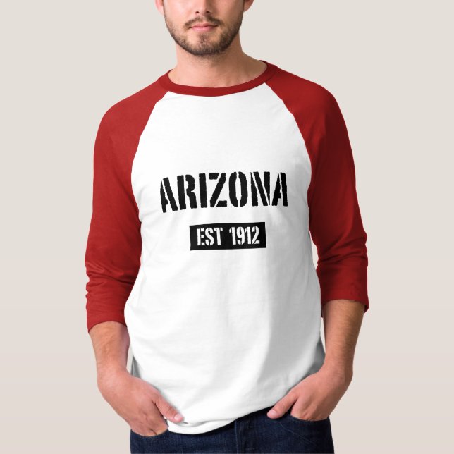 Arizona EST 1912 T-Shirt (Framsida)