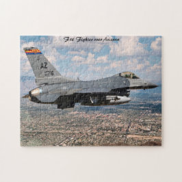 Arizona F16 stridsflygplan. Pussel