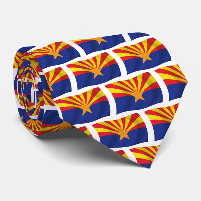 Arizona Flagg Halsduk Slips (Rullad)