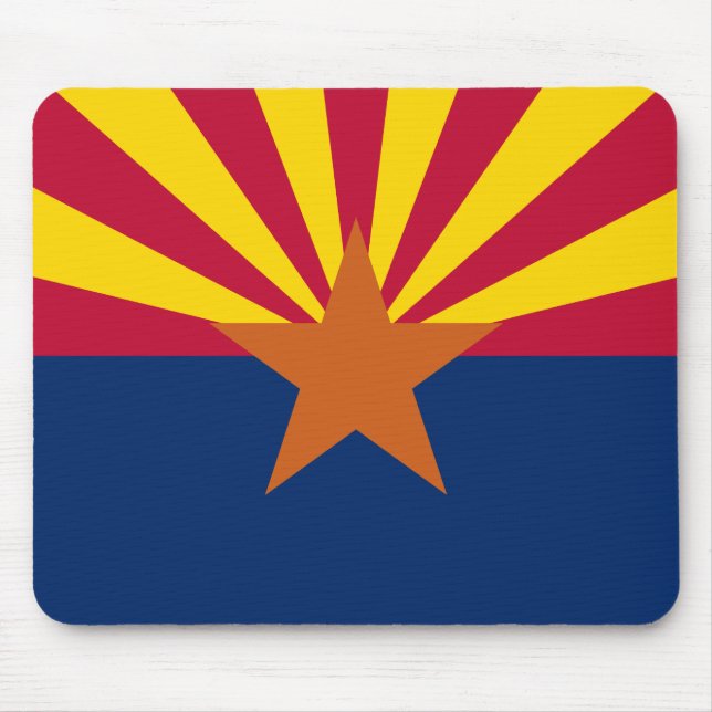 Arizona Flagga, American The Copper State Musmatta (Framsidan)