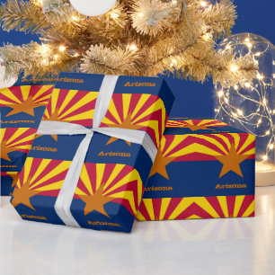 Arizona Flagga & Arizona ger Amerika /sportfantast Presentpapper