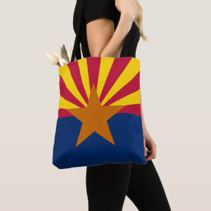 Arizona Flagga & Arizona State USA mode/sport flä Tygkasse