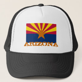 Arizona Flagga & Arizona State USA mode/sport fläk Keps