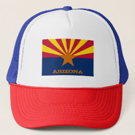Arizona Flagga & Arizona State USA mode/sport fläk Keps