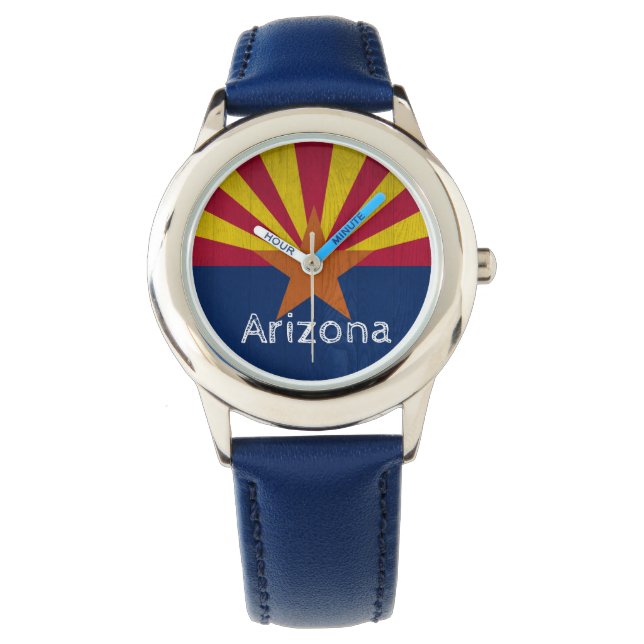 Arizona Flagga Armbandsur (Framsida)