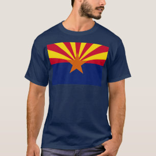 Arizona Flagga AZ Arizona Born T Shirt