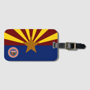 Arizona flagga bagagebricka