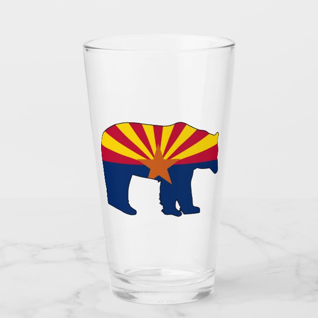 Arizona Flagga Björn Glaskopp (Framsida)