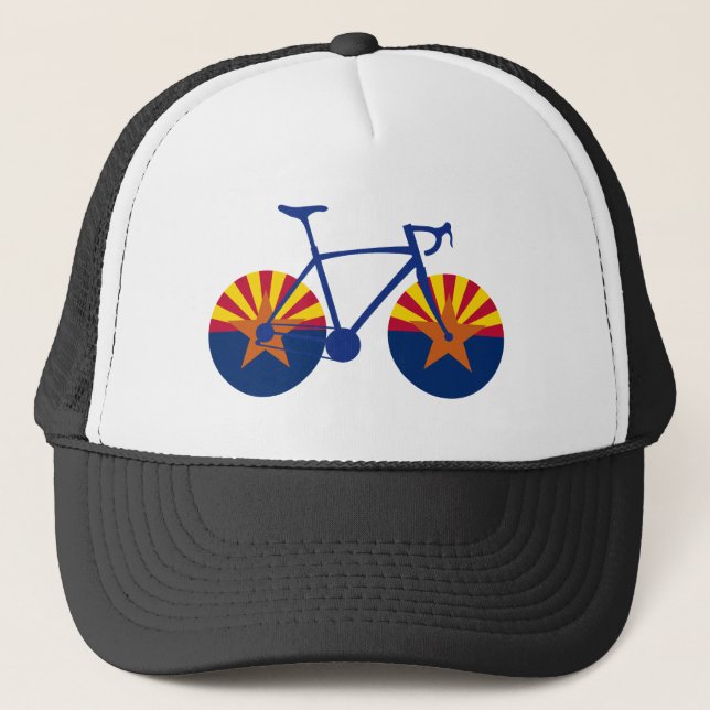 Arizona Flagga Cycling Keps (Framsida)