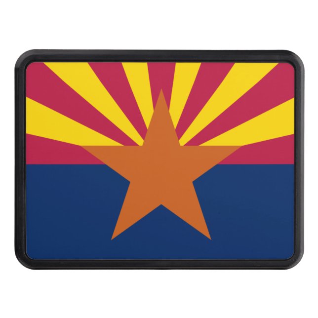 Arizona Flagga Dragkroksskydd (Framsidan)