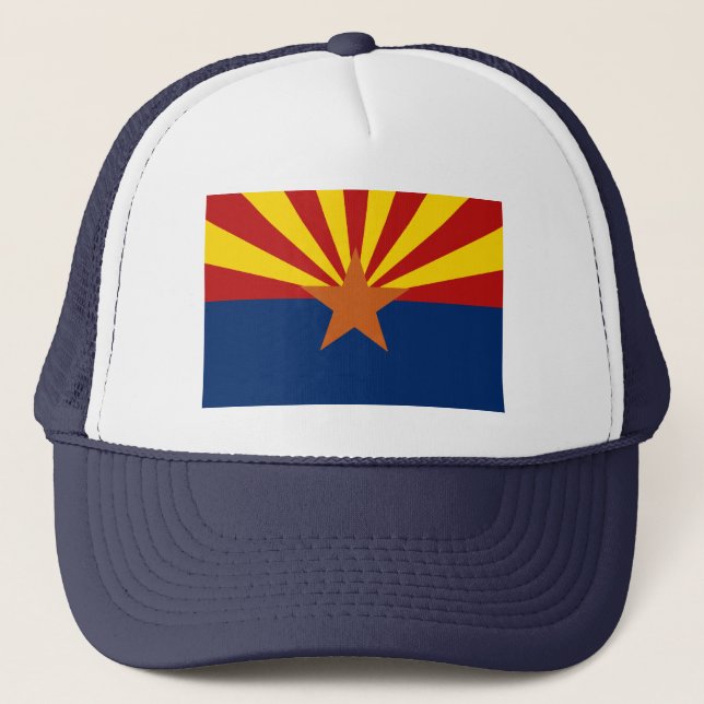 Arizona Flagga Hat Keps (Framsida)
