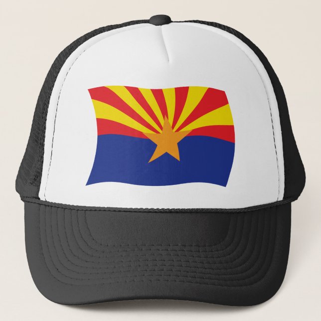 Arizona Flagga Hatt Truckerkeps (Framsida)
