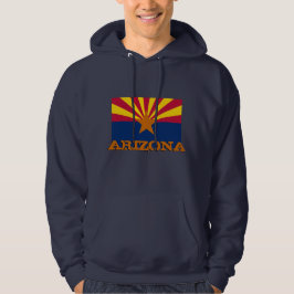 Arizona Flagga Hoodie, Patriots USA, Arizona Hoodie